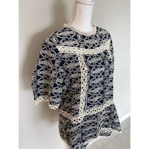 Embroidered short pants Set
